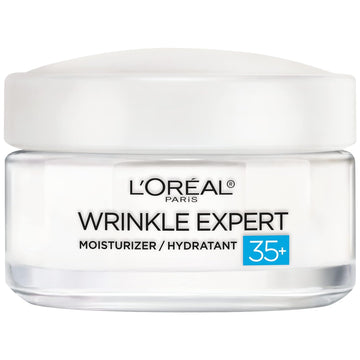 L'Oreal Paris Wrinkle Expert 35+ Anti-Aging Face Moisturizer With Collagen 1.7 Oz