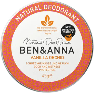 Ben & Anna Natural Deodorant Tin - Vanilla Orchid
