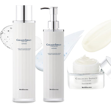 Wellderma Sapphire Collagen Impact Hydro Skin Care Set