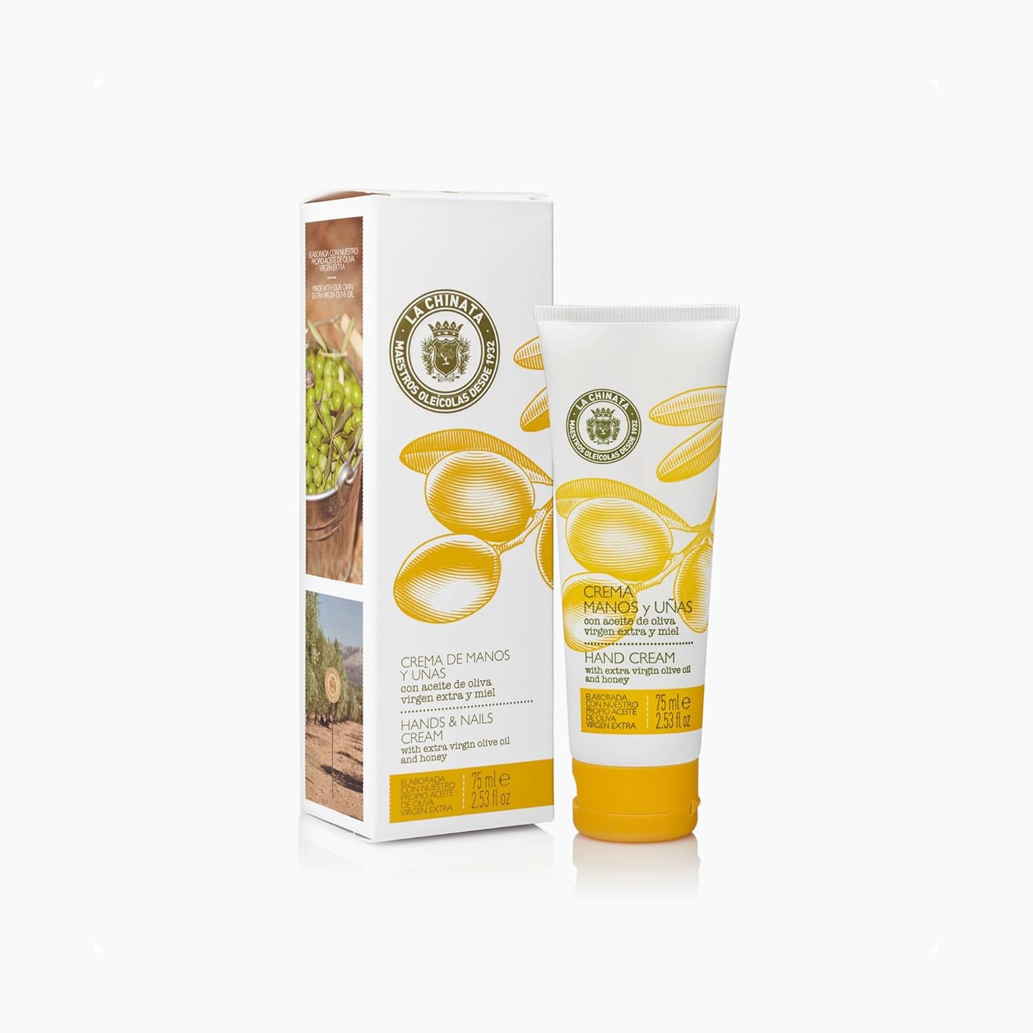La Chinata - Olive Oil Cosmetics (Hands - Cream With Honey - 75 Ml)