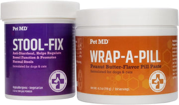 Pet Md Stool Fix & Wrap A Pill Peanut Butter Flavor