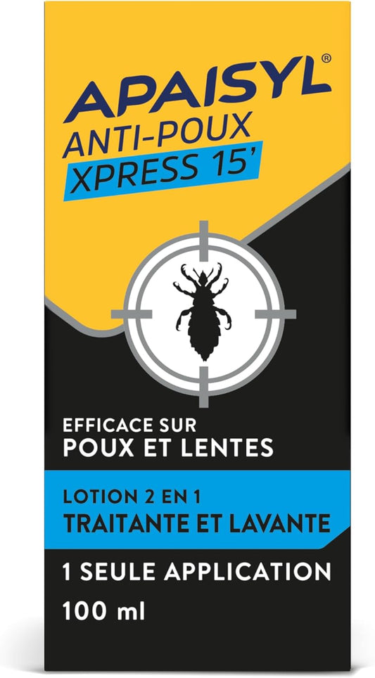 Apaisyl Poux Anti-Lice And Nits 100Ml