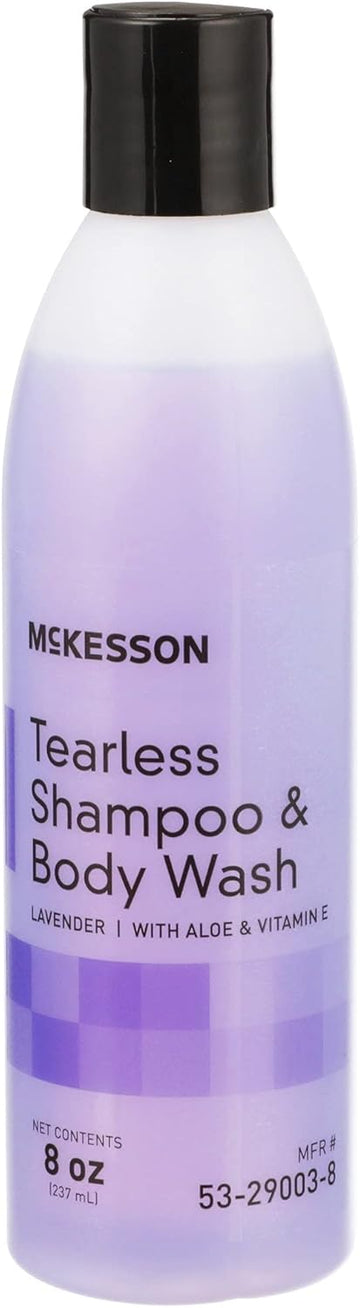 Mckesson Tearless Shampoo And Body Wash With Aloe And Vitamin E, Lavender Scent, 8 Oz, 1 Count