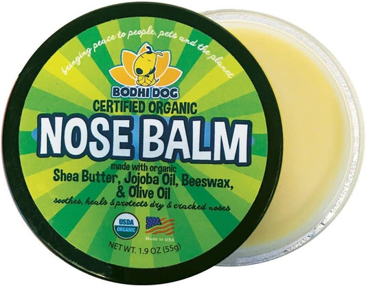 Bodhi Dog Nose Balm | Moisturizes & Soothes Dry Noses | Protect & Restore Cracked & Chapped Dog Noses | Usda Certified Organic Nose Balm For Dogs & Cats (Nose Balm, 2 Oz)