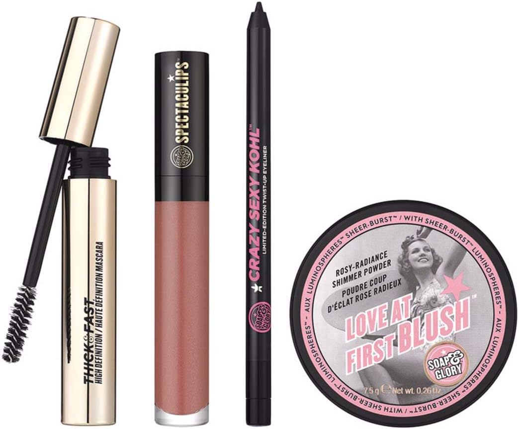 Soap & Glory Wonder Woman Glam-Azing Goddess Collection Gift Set: Makeup Palette - Pink