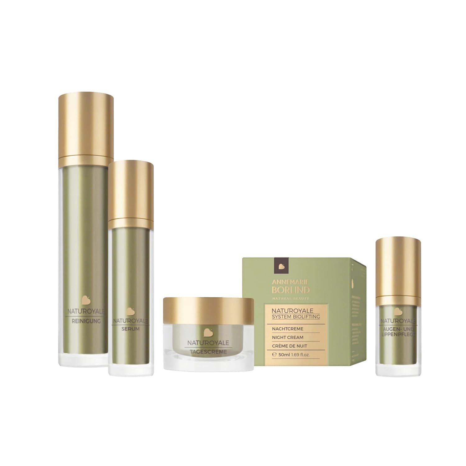 Annemarie Börlind - Naturoyale Cleansing Cream - Face Cleanser With Natural Ingredients - Hyaluronic Acid Vitamin E And Shea Butter For A Firm Smooth And Refreshed Complexion - Step 1 Of 5-4.2 Oz : Beauty & Personal Care