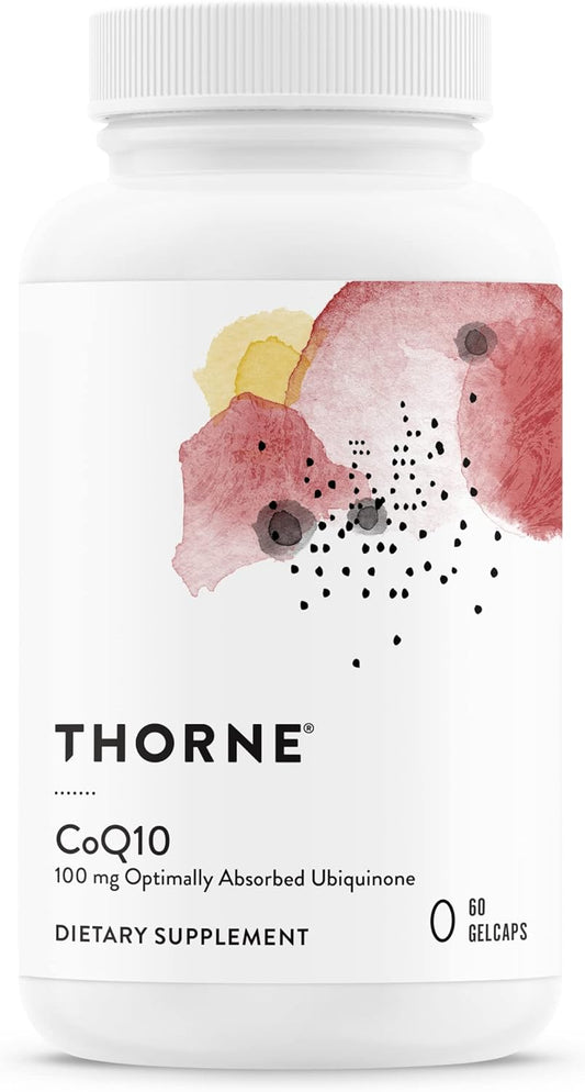 Thorne Cellular Health Bundle - Coq10 & Niacel 400 - Support Energy, Cellular Defense & Healthy Aging - 30 To 60 Servings