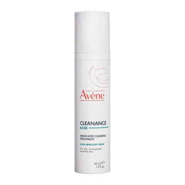 Avène Cleanance Acne Medicated Clearing Treatment With Micronized Benzoyl Peroxide, Treatment Cream For Acne Blemishes And Blackheads, Safe For Sensitive Skin