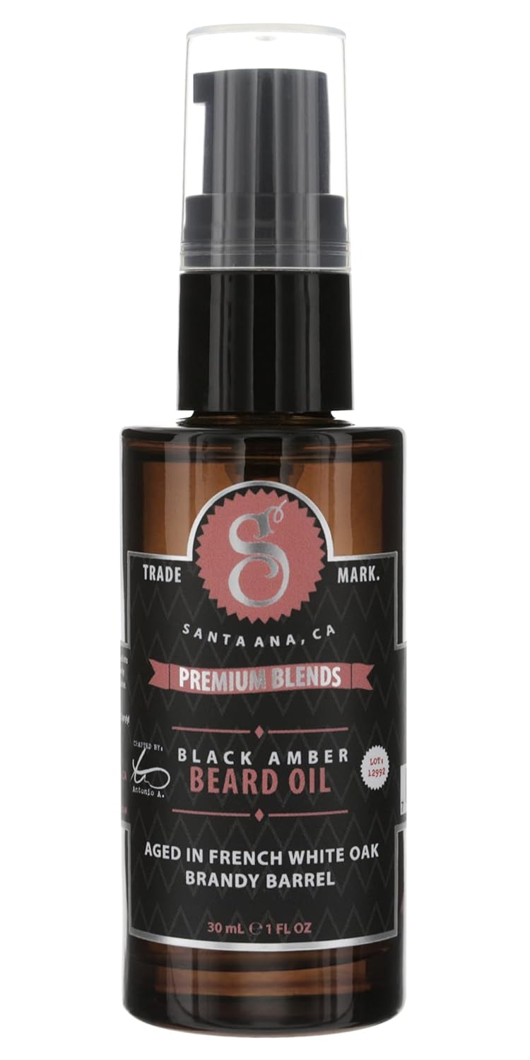 Suavecito Premium Blends Beard Oil - Leave-In Beard Conditioner For Softening Hair, Hydrating Skin, Eliminating Beard Dandruff, Healthy Beard Growth - 1 Oz