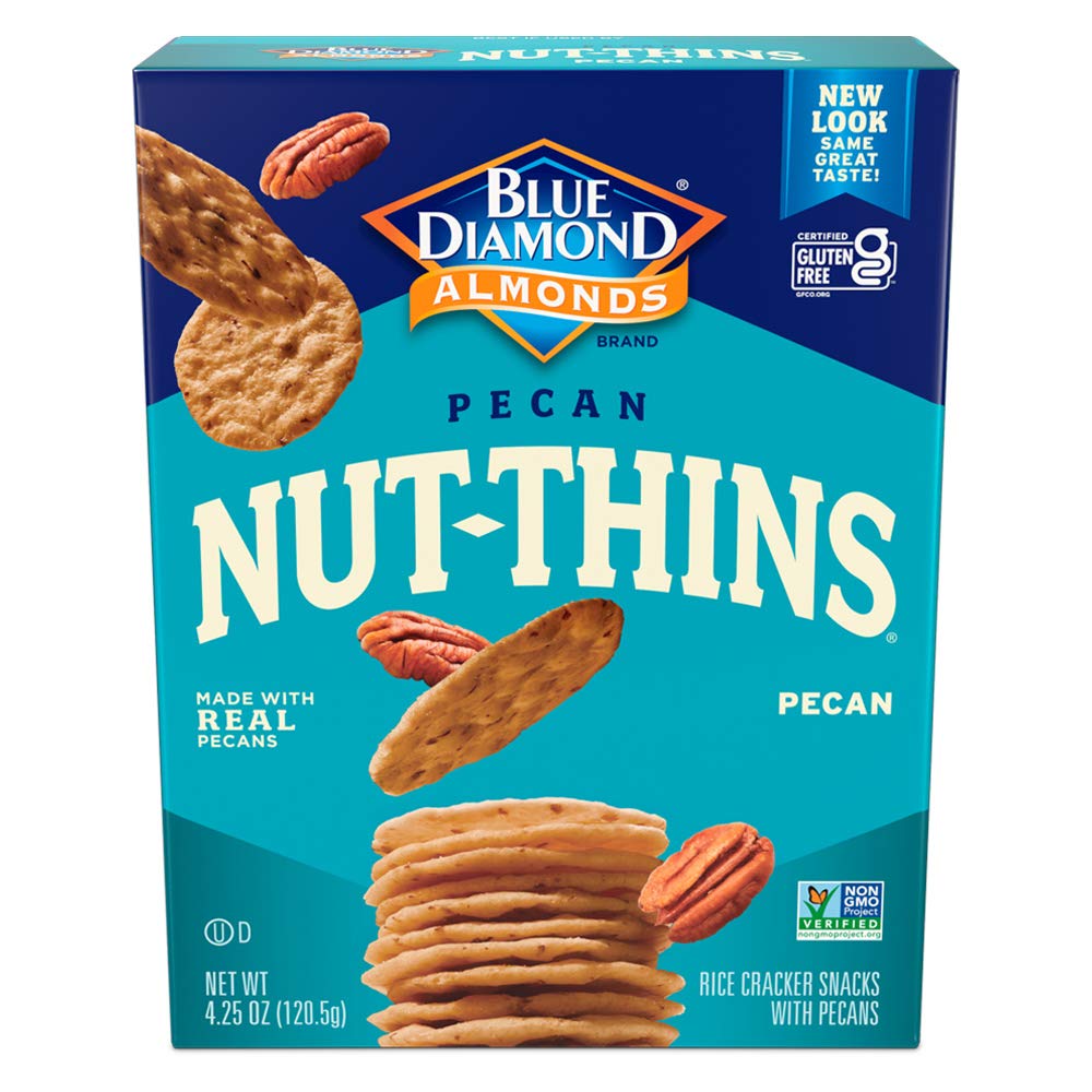 Blue Diamond Almonds, Country Ranch Nut Thin Crackers, 4.25Oz
