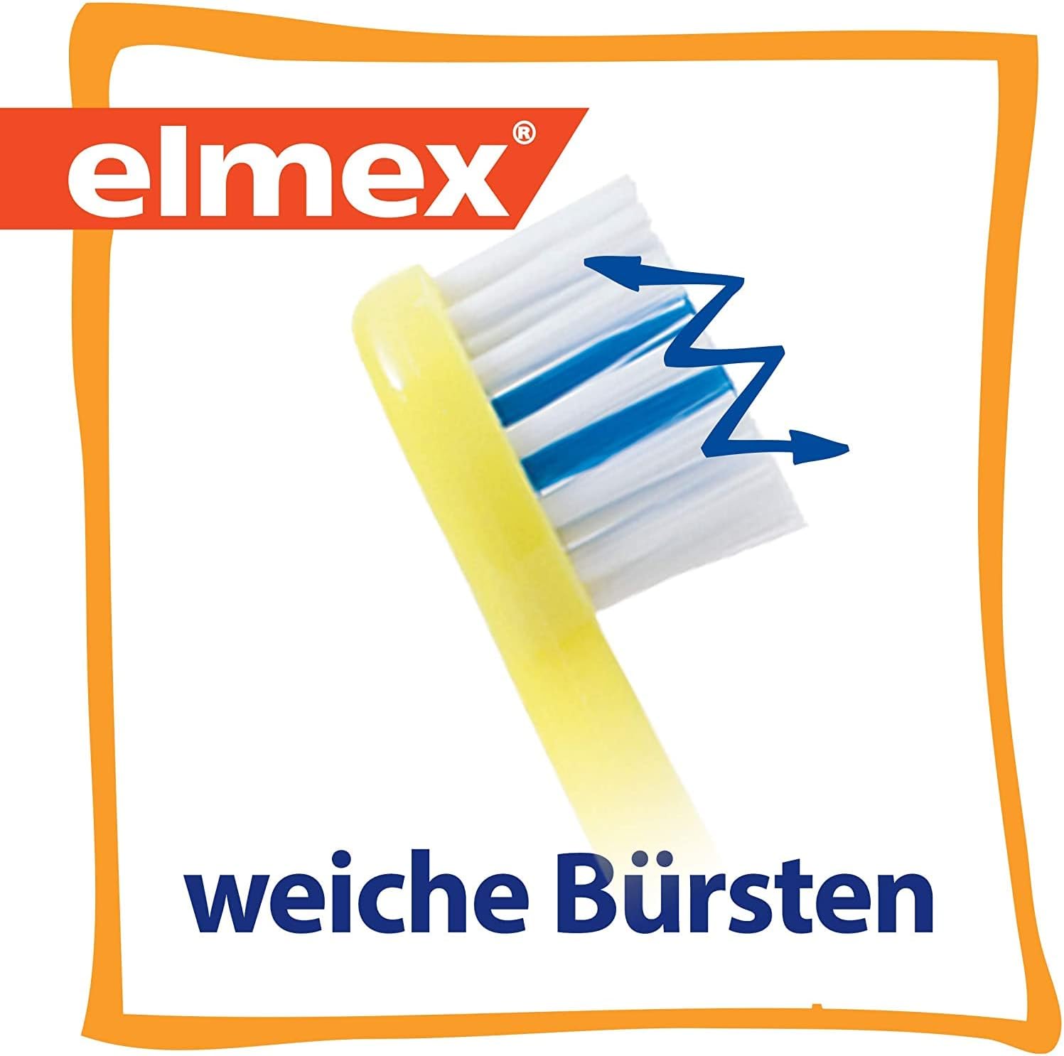 Elmex Educational Toothbrush With Elmex Children'S Toothpaste 12 Ml 0-3 Years Assorted Pack Of 1