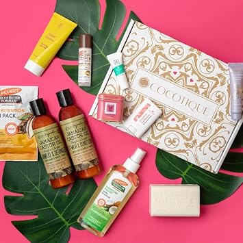 Cocotique - Beauty & Self-Care Subscription Box For Skincare, Body Care, And Curly/Textured Hair Care