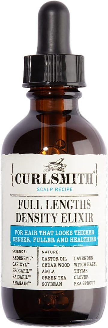 Curlsmith - Full Lengths Density Elixir - Vegan Scalp Care Night Serum For Hair Growth (60Ml)