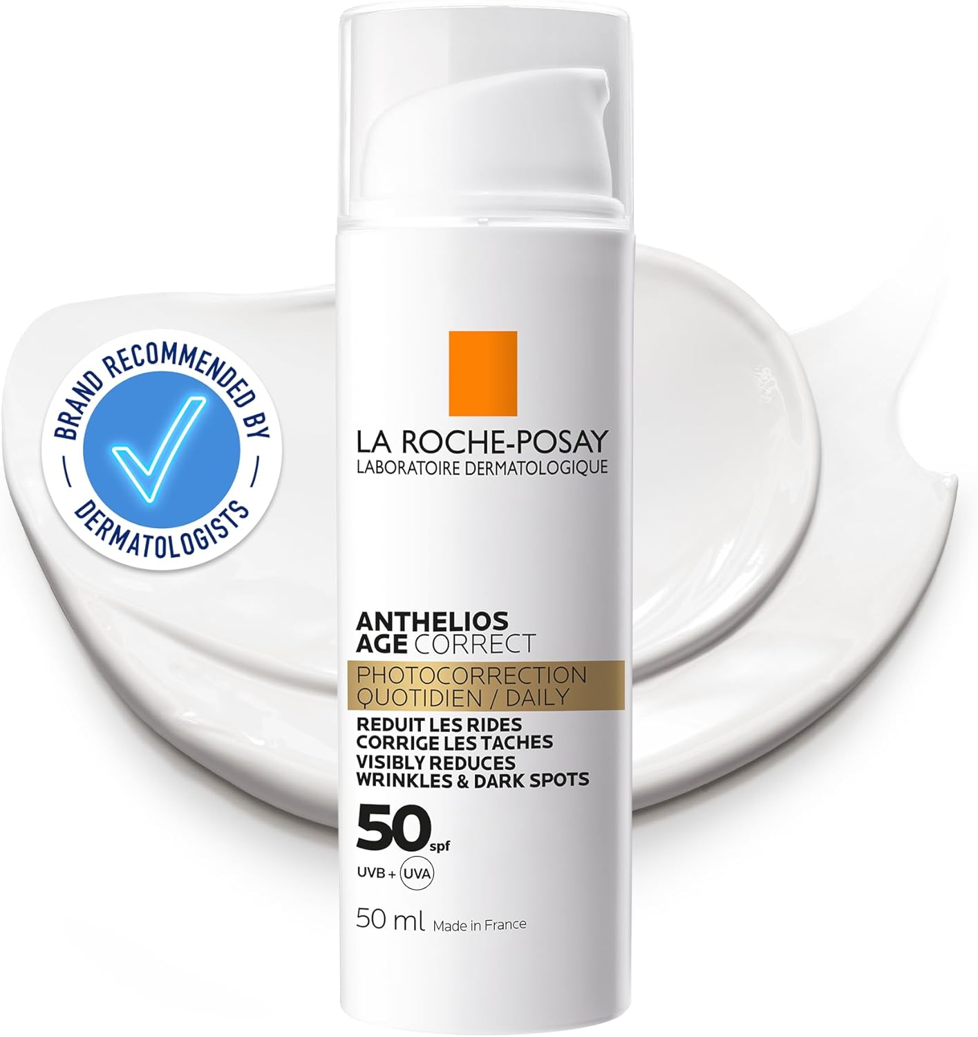 La Roche-Posay Anthelios Age-Correct Anti-Ageing Sun screen SPF50 50ml : Amazon.co.uk: Beauty