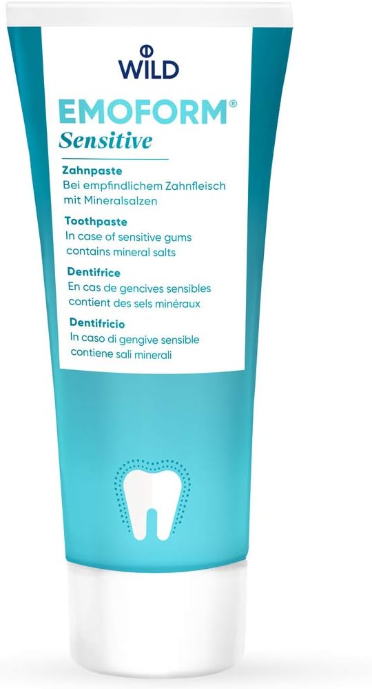 Emoform Pure & Fresh Toothpaste, Compatible with Homeopathy, with Mineral Salts, Without Fluoride, Menthol Free, with anis Aroma : Amazon.co.uk: Health & Personal Care