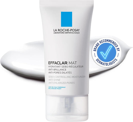 La Roche-Posay Effaclar Mat Mattifying Moisturiser For Oily Skin 40ml : Amazon.co.uk: Beauty