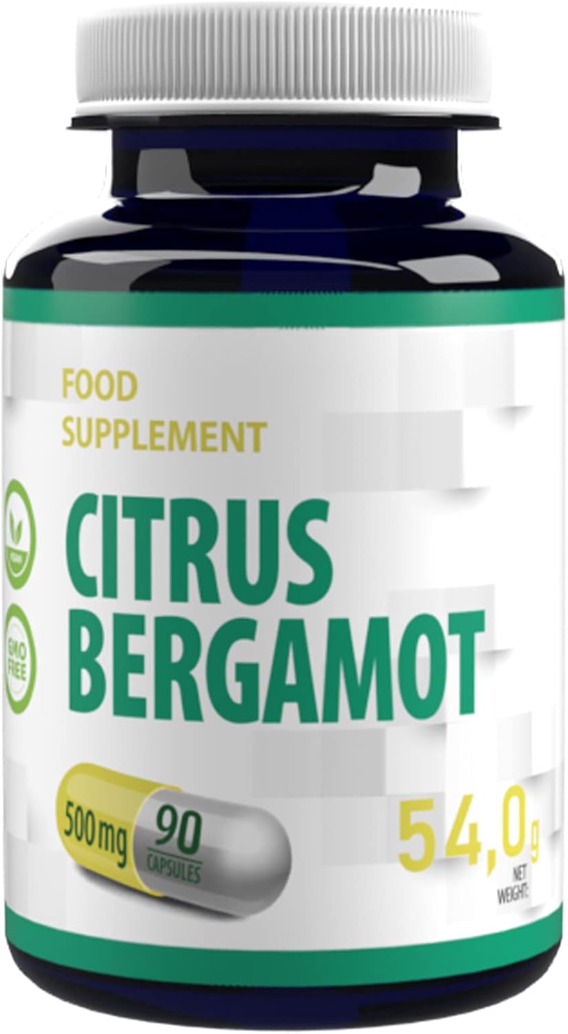 Hepatica Citrus Bergamot Extract 500Mg – 90 Vegan Capsules | High-Strength Supplement | 3Rd Party Lab Tested | No Fillers Or Bulkers