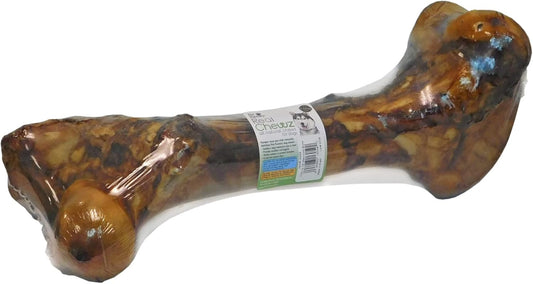 Pet Factory Real Chewz 15-18" Mammoth Bone Dog Chew Treat, 100% All-Natural - 1 Count/1 Pack : Pet Supplies