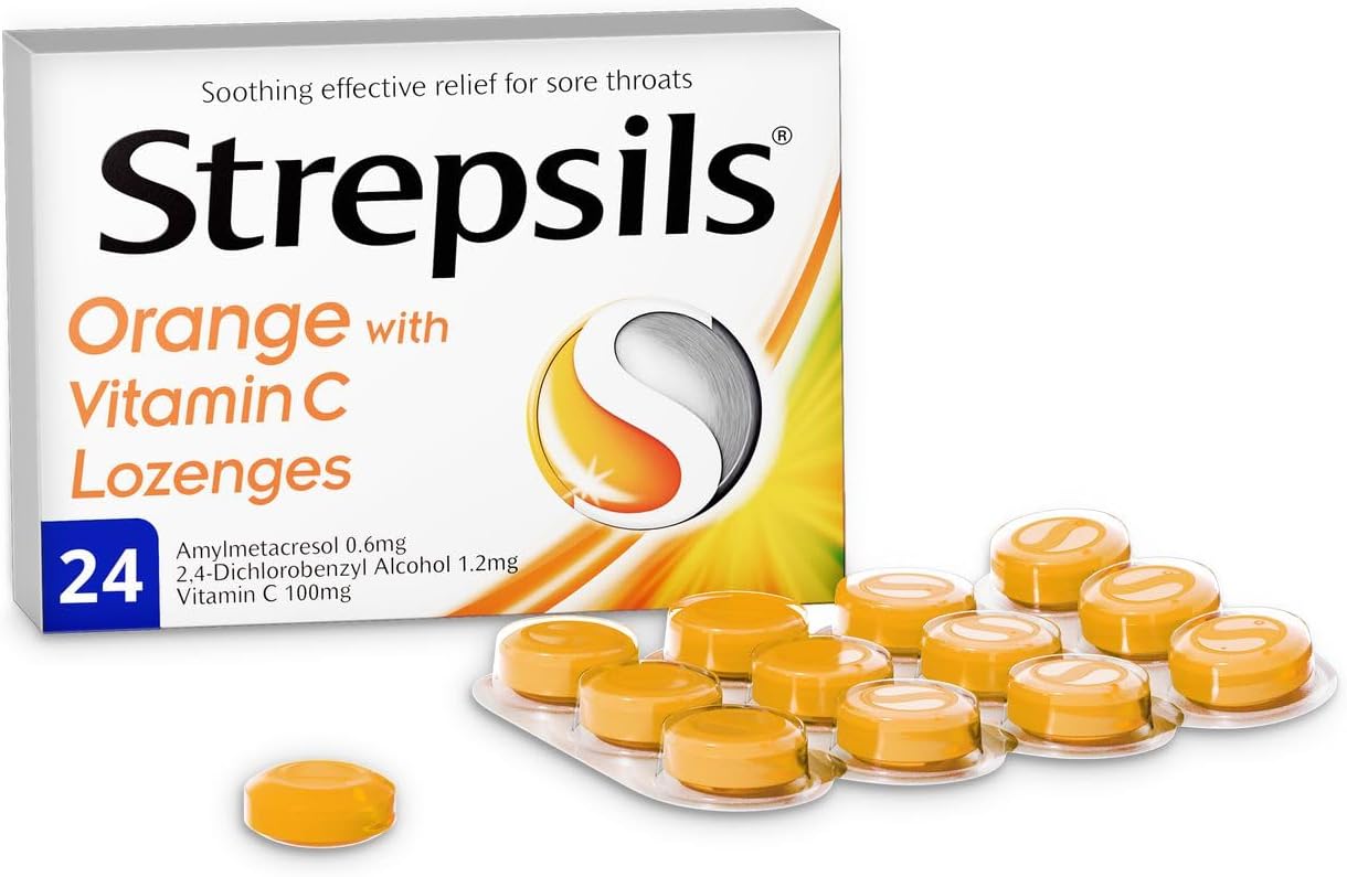 Strepsils Orange Vit C 30/05/25