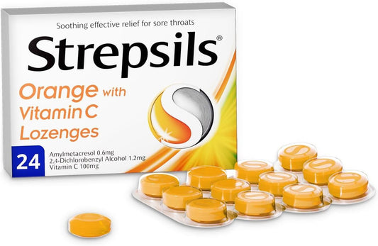 Strepsils Orange Vit C 30/05/25