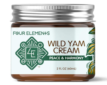 Four-Elements 4E Wild Yam Cream - Peace & Harmony, 2 Oz (Green)