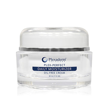 Plexaderm Daily Face Moisturizer - Hyaluronic Acid For Deep Hydration - For All Skin Types, Fragrance-Free, 1 Fl Oz