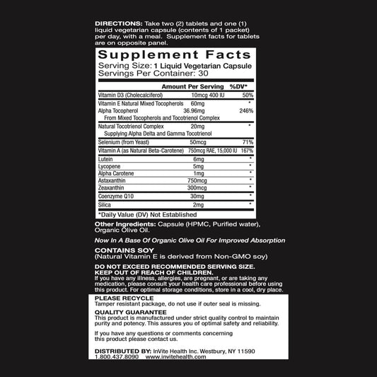 Invite Health Core Multivitamin - Supplies Essential Vitamins And Minerals In Highly-Absorbable Form To Support Overall Health - 30 Day Supply