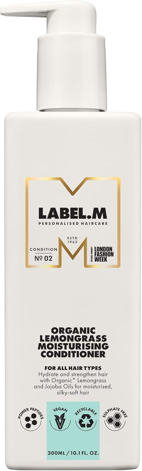 LABEL M Organic Lemongrass Conditioner 200,0 ml : Amazon.co.uk: Beauty