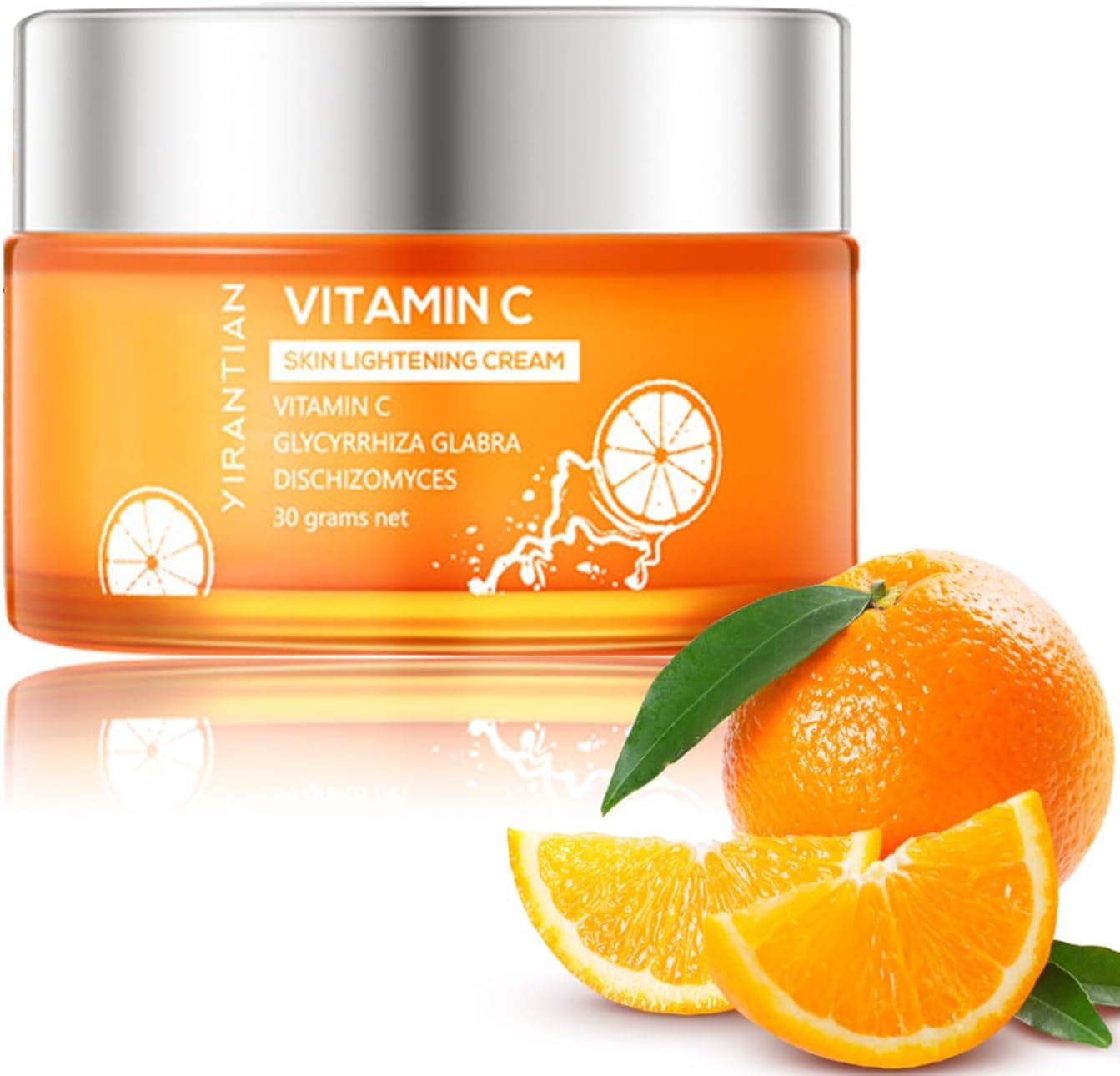 Vitamin C Face Cream – Hyaluronic Acid And Vitamin C&E,Face Moisturiser For Women,Anti Aging&Wrinkle,Natural Skin Care Hydrate,Plump,Brightening Skin Care Lighten Dark Spots Erase Fine Lines (2Pcs)