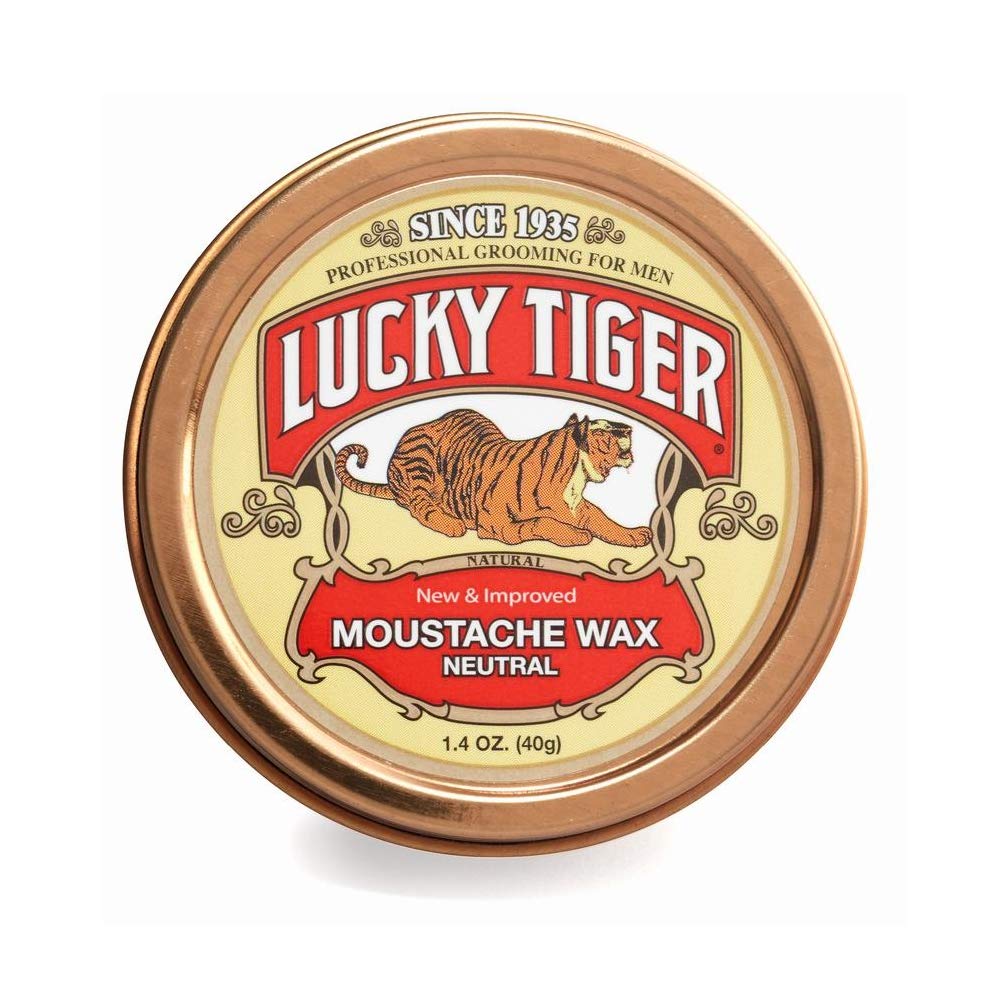 Lucky Tiger Mustache Wax, Neutral, 1.5 Ounce : Beauty & Personal Care