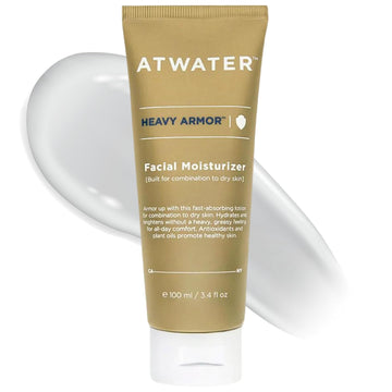 Atwater Men'S Face Moisturizer For Dry Skin With 5% Niacinamide And Shea Butter, 3.4 Oz, Face Cream That Strengthens Skin'S Moisture Barrier, Anti Aging Face Cream, Day & Night, Unscented