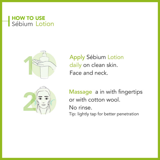 Bioderma - Sébium Toning Lotion - Rebalancing Water Toner - PH Balance Skin Care - Face Toner Lotion for Combination to Oily Skin