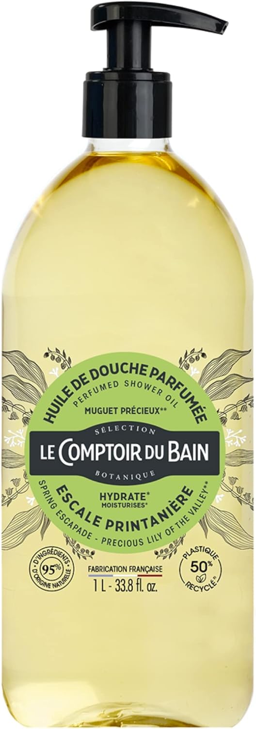 Le Comptoir Du Bain Scented Shower Oil Spring Step 1 L