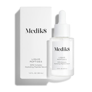 Medik8 Liquid Peptides Advanced Mp - Peptide Serum - Face Serum For Wrinkle Reduction - Hydrating Serum Supports Collagen, Hyaluronic Acid - 1 Oz