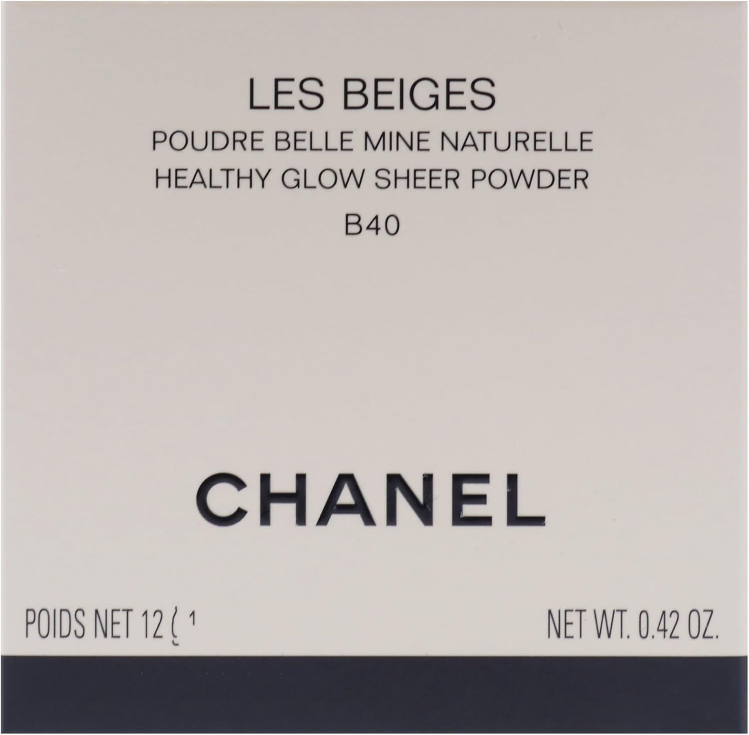 Chanel Les Beiges Healthy Glow Sheer Powder - B40 (12 G)