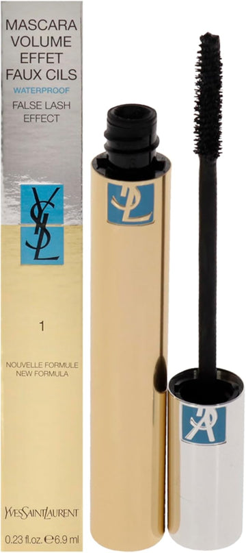 Yves Saint Laurent N°1 Noir Fusion Luxurious Waterproof Mascara For A False Lash Effect, 6.3 Ml