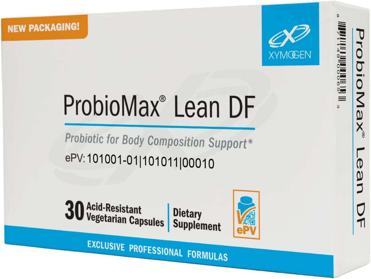 XYMOGEN ProbioMax Lean DF - Probiotic Supplement to Support Gut Barrie