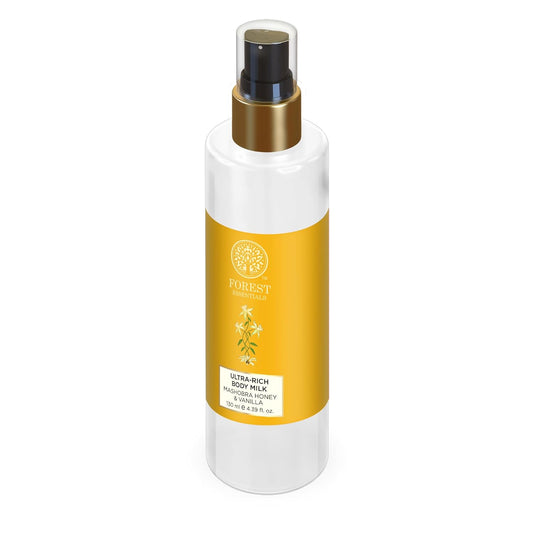 Forest Essentials Ultra-Rich Body Milk Mashobra Honey & Vanilla 130Ml (Body Lotion)