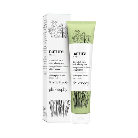 philosophy nature in a jar skin rehab balm with wheatgrass, 2.5 fl. oz