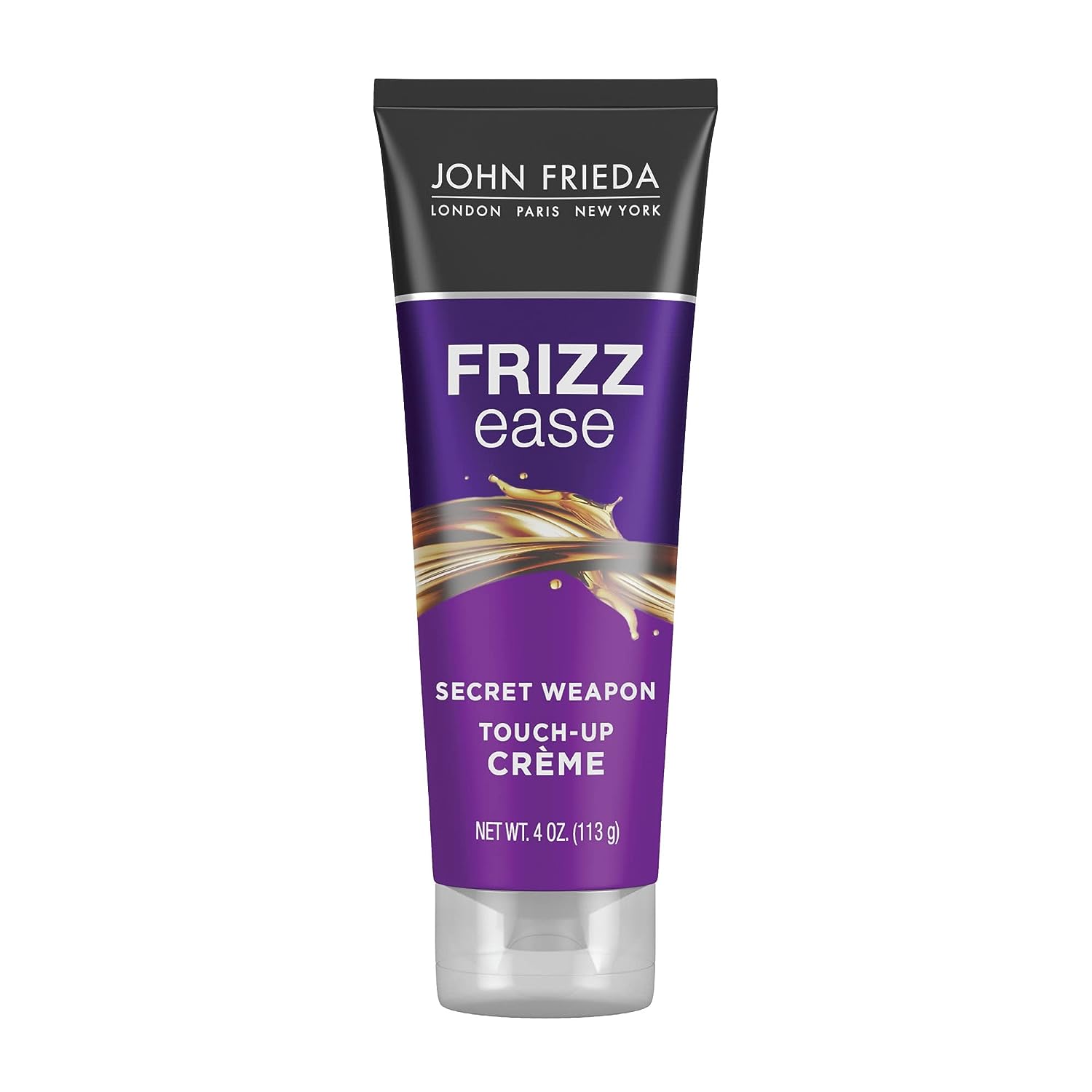 John Frieda Frizz Ease Secret Weapon Anti-Frizz Styling Cream, Frizz Control Touch-Up Crème with Avocado Oil, Helps to Calm and Smooth Frizz-prone Hair, 4 Ounce