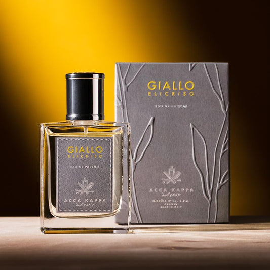 Acca Kappa Giallo Elicriso Eau De Parfum 100 Ml Helichrysum Violet Aquatic Cedarwood Scent For Men And Women