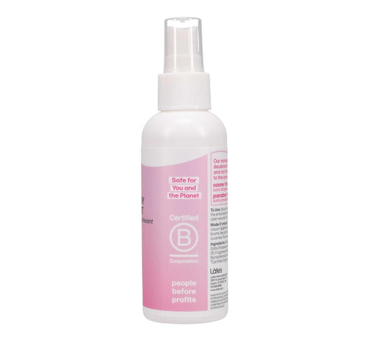 Lafe'S Natural Deodorant | 4 Ounce Whole Body Non-Aerosol Deodorant Spray | Aluminum, Paraben, & Baking Soda Free | Beach Rose & Peony
