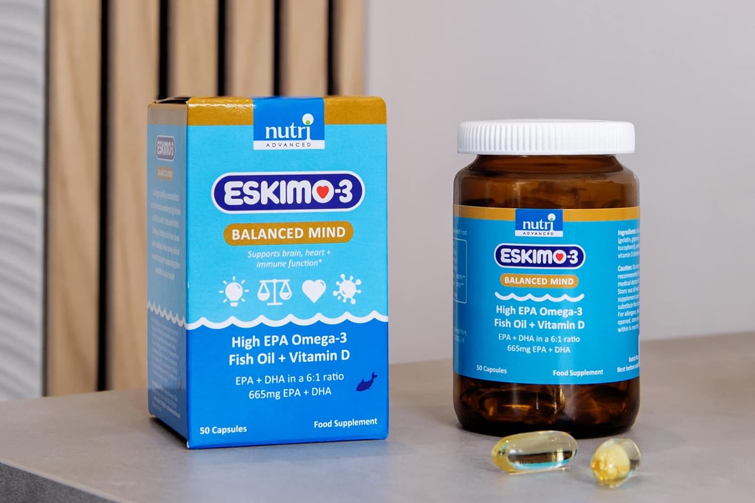 Eskimo Balanced Mind - Nutri Advanced - 50 Capsules