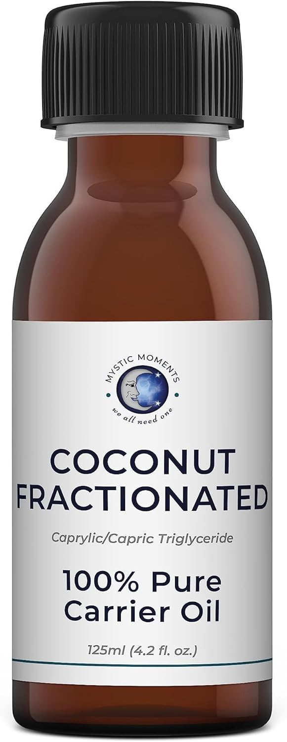 Mystic Moments | Coconut Fractionated Carrier Oil 125ml - Pure & Natural Oil Perfect for Hair, Face, Nails, Aromatherapy, Massage and Oil Dilution Vegan GMO Free : Amazon.co.uk: Grocery