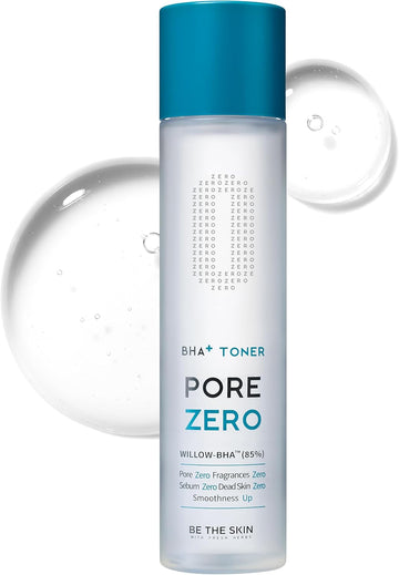 Bha+ Pore Zero Daily Exfoliating Toner - Pore Refining Korean Face Toner For Acne Prone Skin - Salicylic Acid For Pores And Sebum, 5.07 Fl.Oz