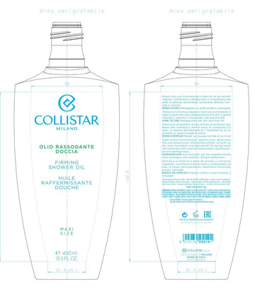 Collistar Perfect Body Firming Shower Oil 400Ml