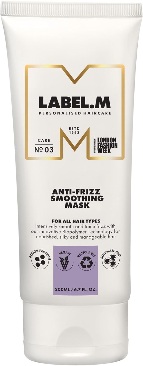 Label M Anti-Frizz Smoothing Hair Mask 200ml : Amazon.co.uk: Beauty