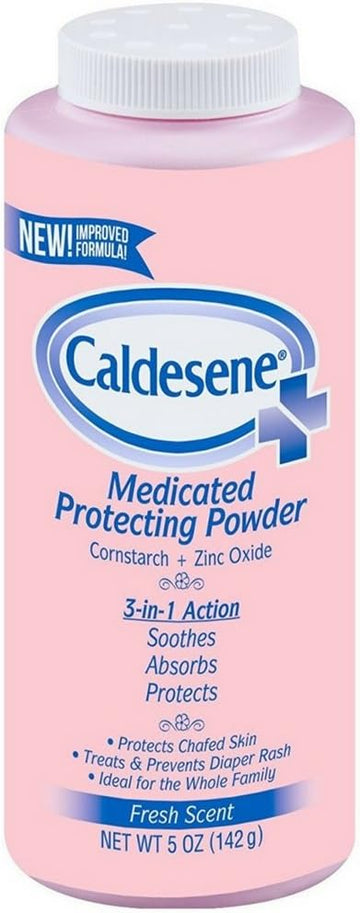 Caldesene Medicated Protecting Powder with Zinc Oxide & Cornstarch, 5 oz : Baby