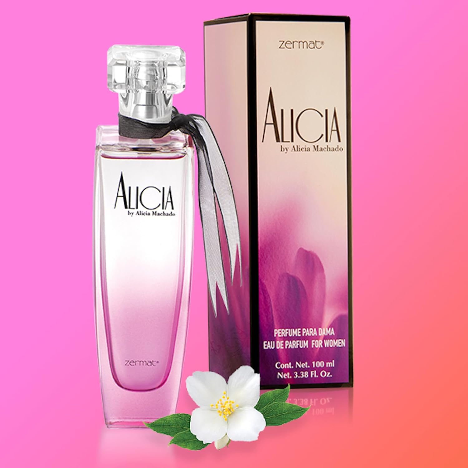 Zermat Alicia Fragrance For Her - Elegant And Woodsy Scent With Jasmine And Vanilla Notes : Beauty & Personal Care