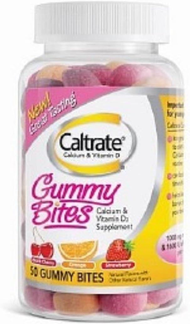 Caltrate +d Gummy Bites Size 50 Ct Caltrate +d Gummy Bites 50